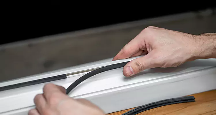 Garage Door Bottom Seal Repair in Lake Magdalene, FL