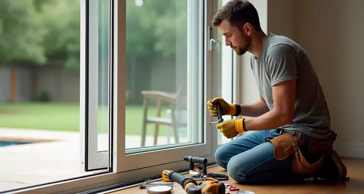 Squeaky Sliding Patio Doors in Lake Magdalene, FL