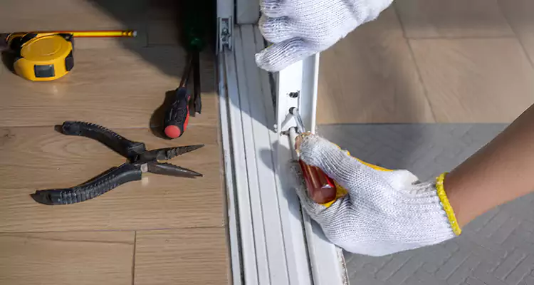 Closet Sliding Door Track Repair in Lake Magdalene, FL