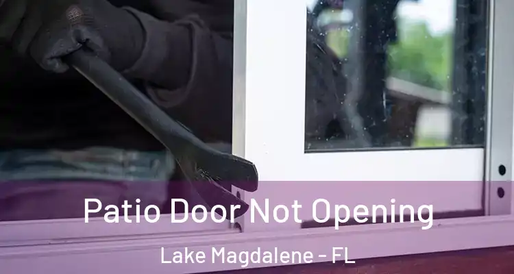  Patio Door Not Opening Lake Magdalene - FL