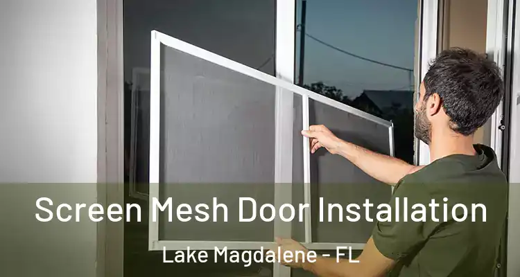  Screen Mesh Door Installation Lake Magdalene - FL